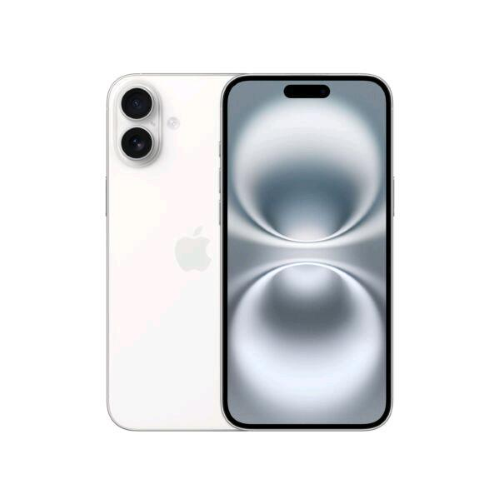 Apple iPhone 16 Plus - 5G smartphone - dual SIM /Memoria Interna 256 GB - display OLED - 6.7" - 2796 x 1290 pixels - 2x fotocamere posteriori 48 MP, 12 MP - front camera 12 MP - bianco